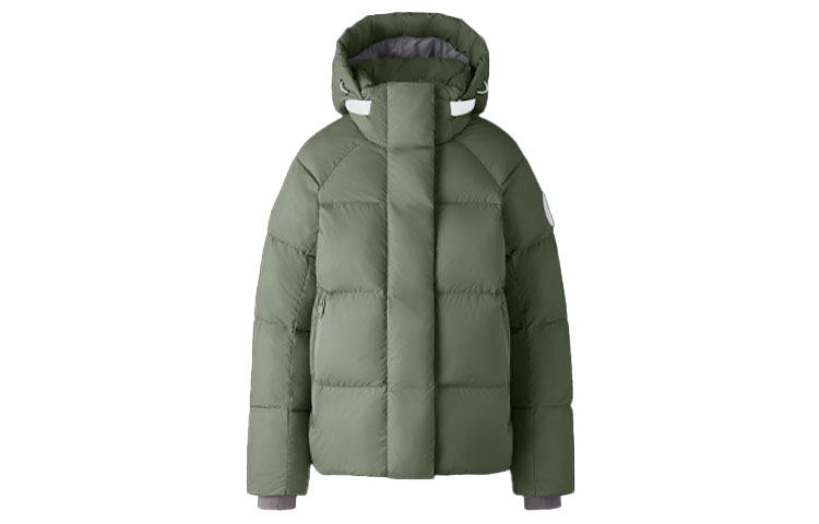 (Women) Canada Goose FW21 Pastel Junction White Label Down Parka Green Winter Coat. 2602LB1-852 圖 2