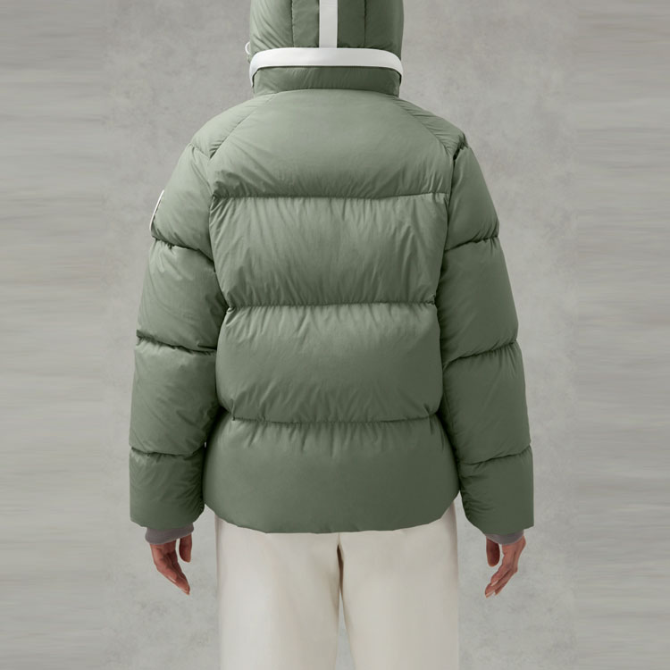 (Women) Canada Goose FW21 Pastel Junction White Label Down Parka Green Winter Coat. 2602LB1-852 圖 5