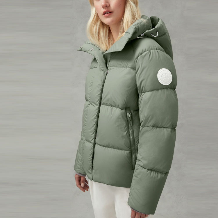 (Women) Canada Goose FW21 Pastel Junction White Label Down Parka Green Winter Coat. 2602LB1-852 圖 6