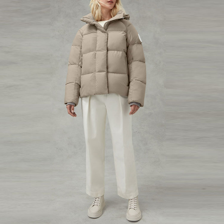 (Women) Canada Goose FW21 Pastels Junction Short Parka Beige Winter Jacket. 2602LB1-432 圖 4