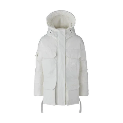(Women) Canada Goose FW22 Expedition Long Parka Beige - Windproof & Waterproof Down Jacket. 4660LNF1-99