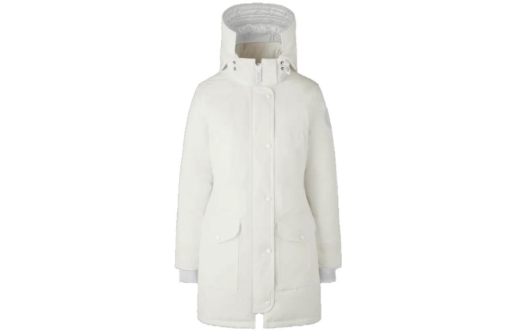 (Women) Canada Goose FW22  Long Down Parka Jacket White 6660W1-99 圖 2