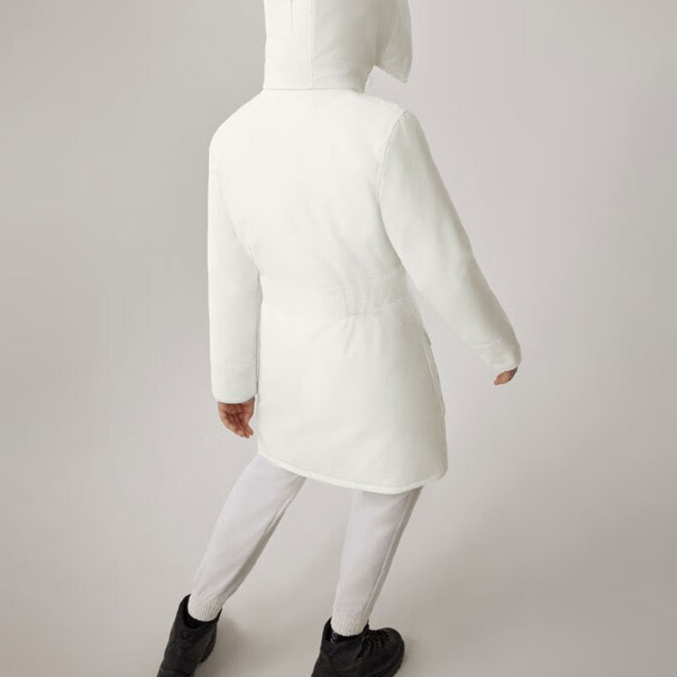 (Women) Canada Goose FW22  Long Down Parka Jacket White 6660W1-99 圖 4