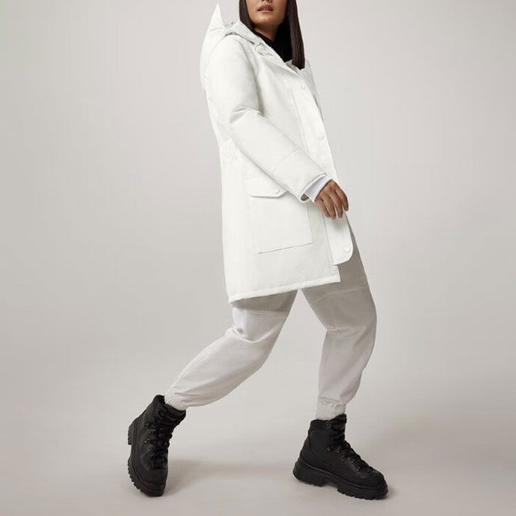 (Women) Canada Goose FW22  Long Down Parka Jacket White 6660W1-99 圖 5