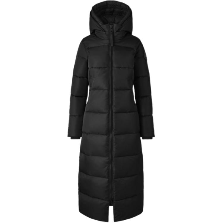 (Women) Canada Goose FW22  Mystique Black Label Long Down Coat Black 3035WB1-61