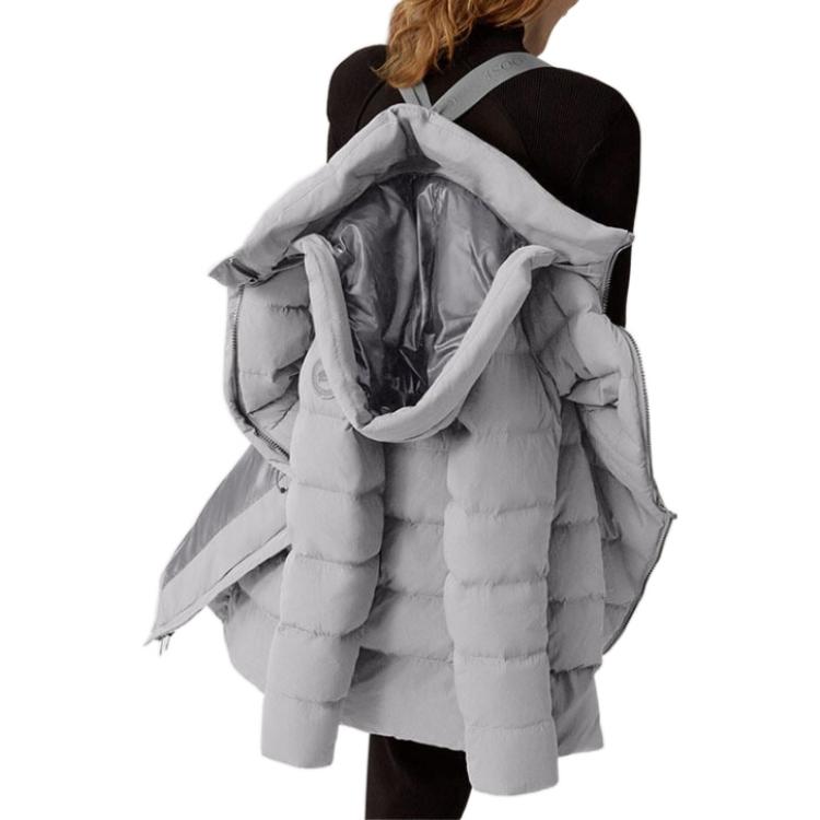 Sizing (Women) Canada Goose FW22 Aurora  Grey Down Jacket 3901W-439