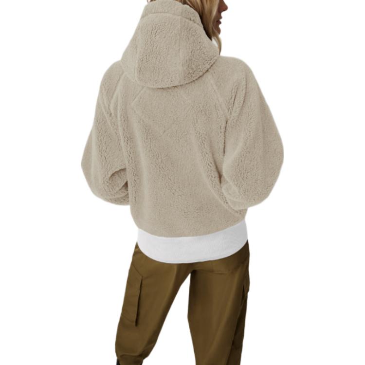 Shop (W) 加拿大鹅 FW22 HUMANATURE Simcoe 女士连帽LOGO夹克 雾灰色 7016W2-961