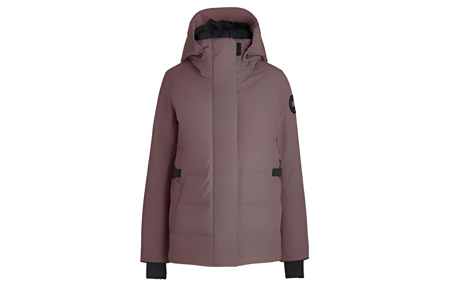 (Women) Canada Goose FW22 Lyndale Classic Twilight Pink Black Label Parka  Jacket. 3824LB-455