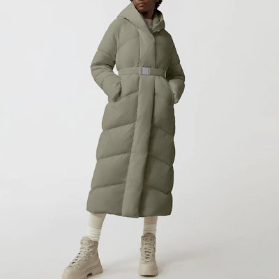 (W) 加拿大鵝 FW22 Marlow 綠色拉鍊連帽羽絨外套 3900W-852 Shop (W) 加拿大鵝 FW22 Marlow 綠色拉鍊連帽羽絨外套 3900W-852