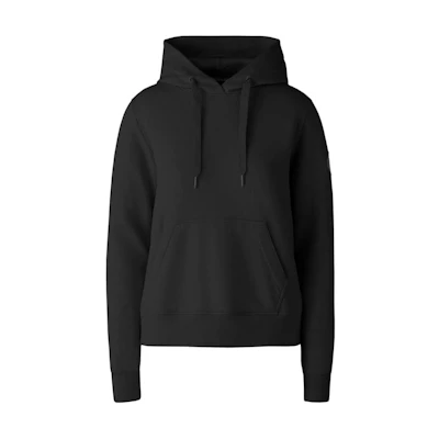 (Women) Canada Goose FW22 Muskoka Black Hoodie 7403LB-61