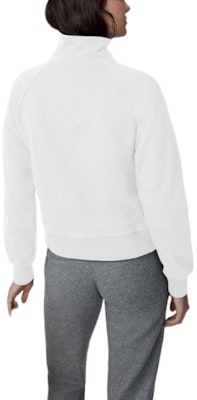 (W) Canada Goose FW22 Sweatshirt Half-Zip Muskoka Putih 7404W-25 Shop (W) Canada Goose FW22 Sweatshirt Half-Zip Muskoka Putih 7404W-25