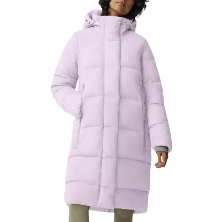 Lookbook (Women) Canada Goose FW22 Pastels  Pink Long Puffer Parka Jacket Windproof Waterproof 2610LB1-1254