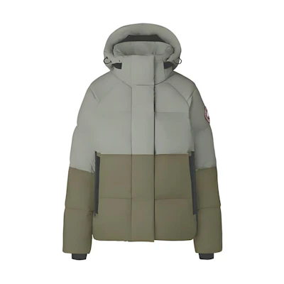 (Women) Canada Goose FW22 Regeneration Tri-Color Down Jacket with Red Badge Patch. 2602W1-1304
