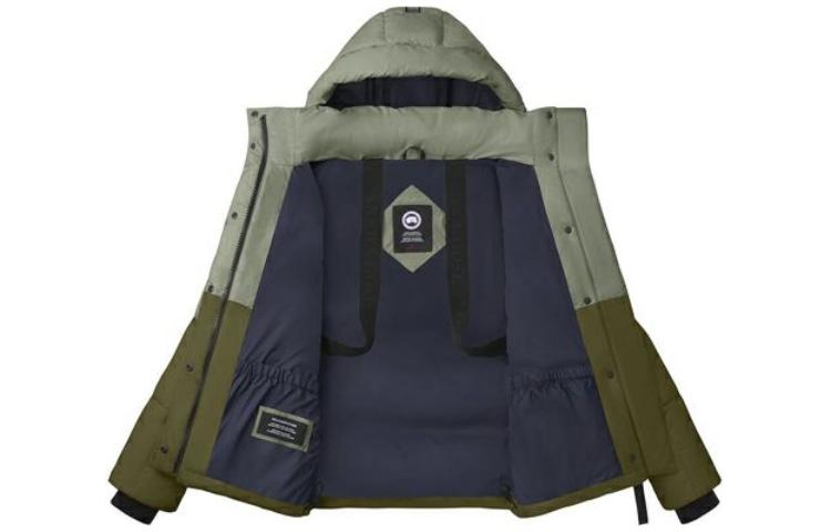 (Women) Canada Goose FW22 Regeneration  Tri-Color Down Jacket with Red Badge Patch. 2602W1-1304 圖 3