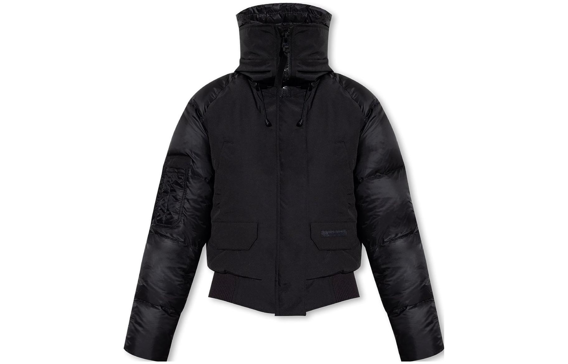 Order (W) Canada Goose FW23 黑色羽絨外套雙口袋休閒風格 2056W-B61