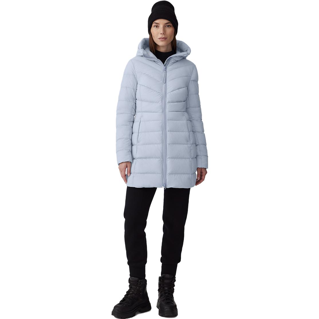 (Women) Canada Goose FW23  Clair White Label Hooded Down Jacket Dawn Blue. 2331WW-854 圖 3