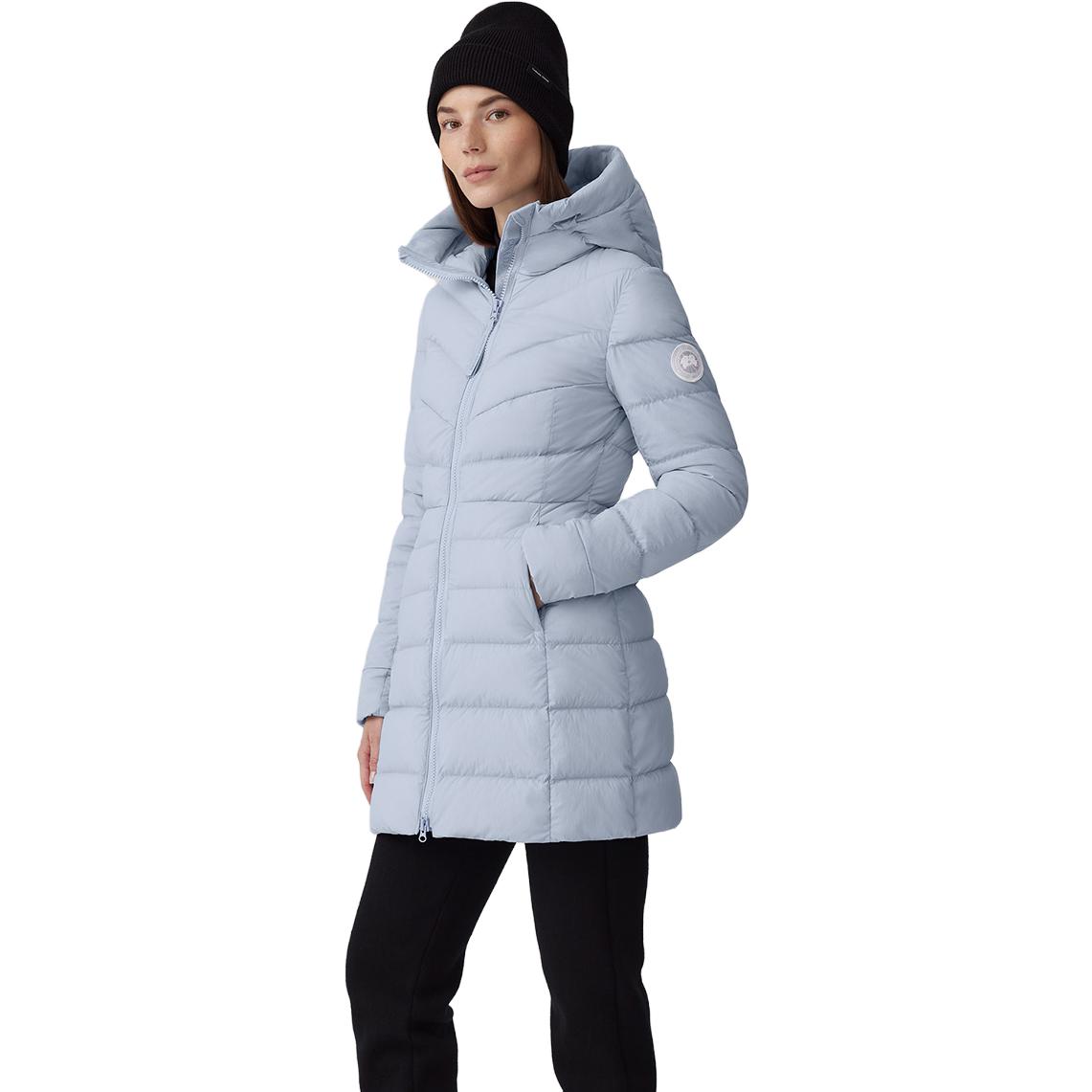 (Women) Canada Goose FW23  Clair White Label Hooded Down Jacket Dawn Blue. 2331WW-854 圖 5