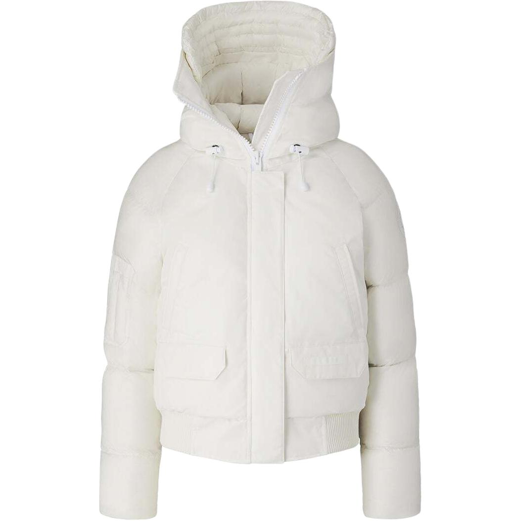 (Women) Canada Goose FW23 Chilliwack White Label  Short Down Jacket - Polaris White. 2056WW-433