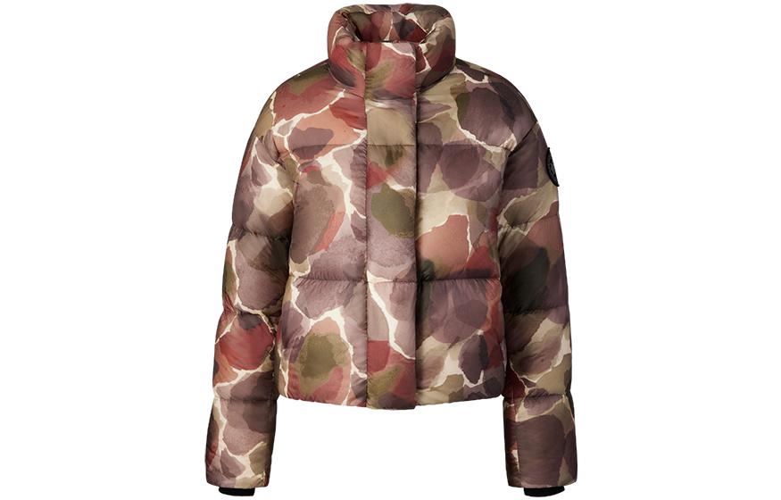 (Women) Canada Goose FW23 Cypress  Short Down Jacket Floral Print. 2256WBP-1550