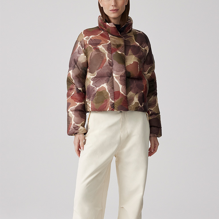 (Women) Canada Goose FW23 Cypress  Short Down Jacket Floral Print. 2256WBP-1550 圖 3