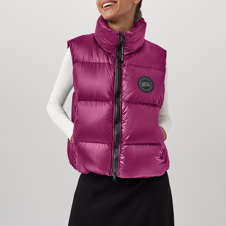 Purchase (W) Canada Goose FW23 Cypress 黑標羽絨背心 城市紅 - 防水防風。 2257WB-1479