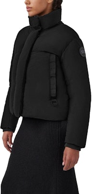 (W) Canada Goose FW23 Junction Black Label Chaqueta Parka Corta de Plumas - Negro. 2620WB-61 Shop (W) Canada Goose FW23 Junction Black Label Chaqueta Parka Corta de Plumas - Negro. 2620WB-61