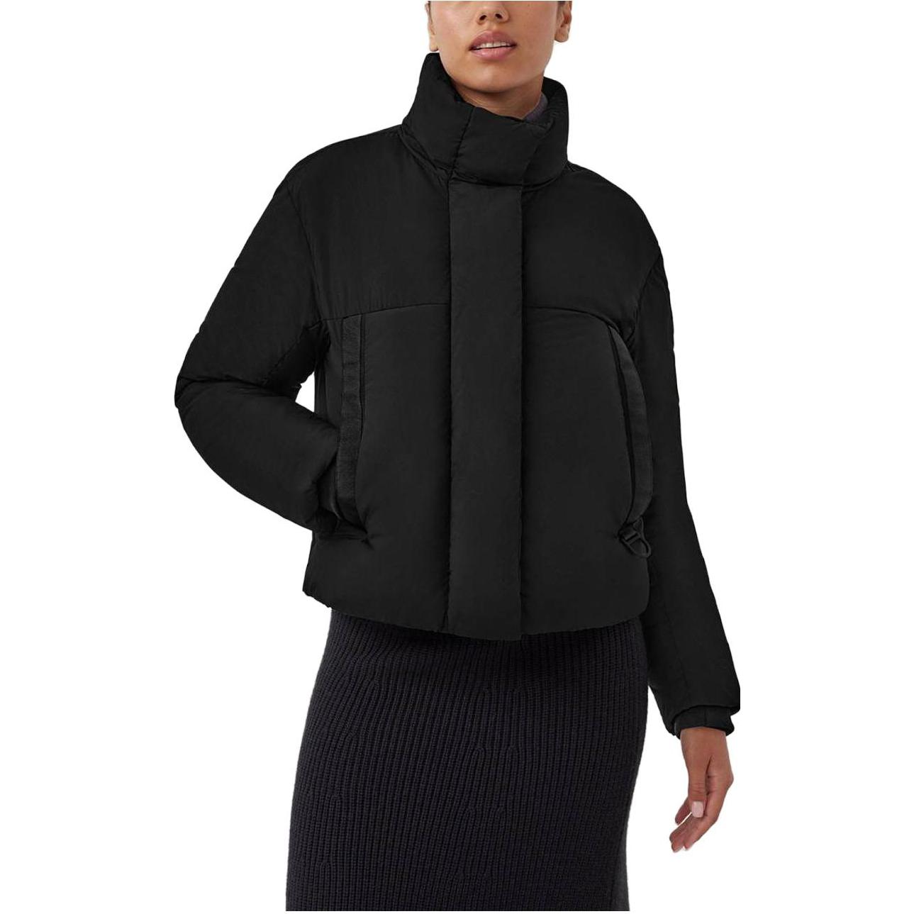 Details for (W) Canada Goose FW23 Junction Black Label Chaqueta Parka Corta de Plumas - Negro. 2620WB-61