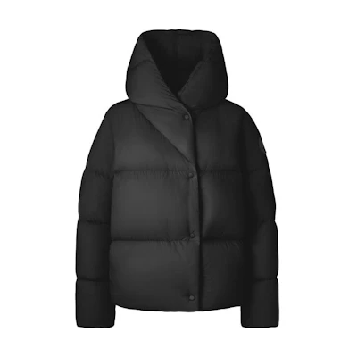(Women) Canada Goose FW23 Rhoda Black Lightweight Down Jacket - Waterproof & Windproof. 4829W-61