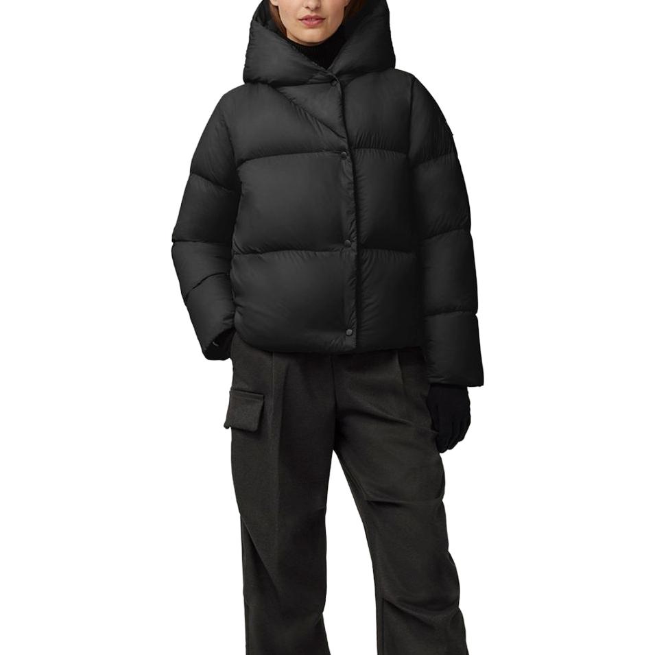 Shop (W) Canada Goose FW23 Rhoda 黑色輕量羽絨外套 - 防水防風保暖款式. 4829W-61