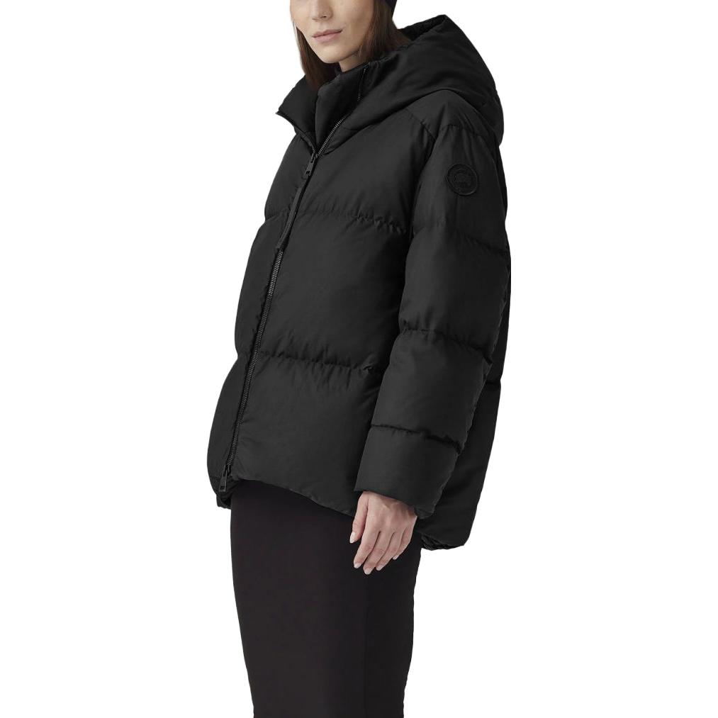 Purchase (W) Chaqueta Parka Corta Puffer Negra Canada Goose Garnet Black Label. 4821W-61
