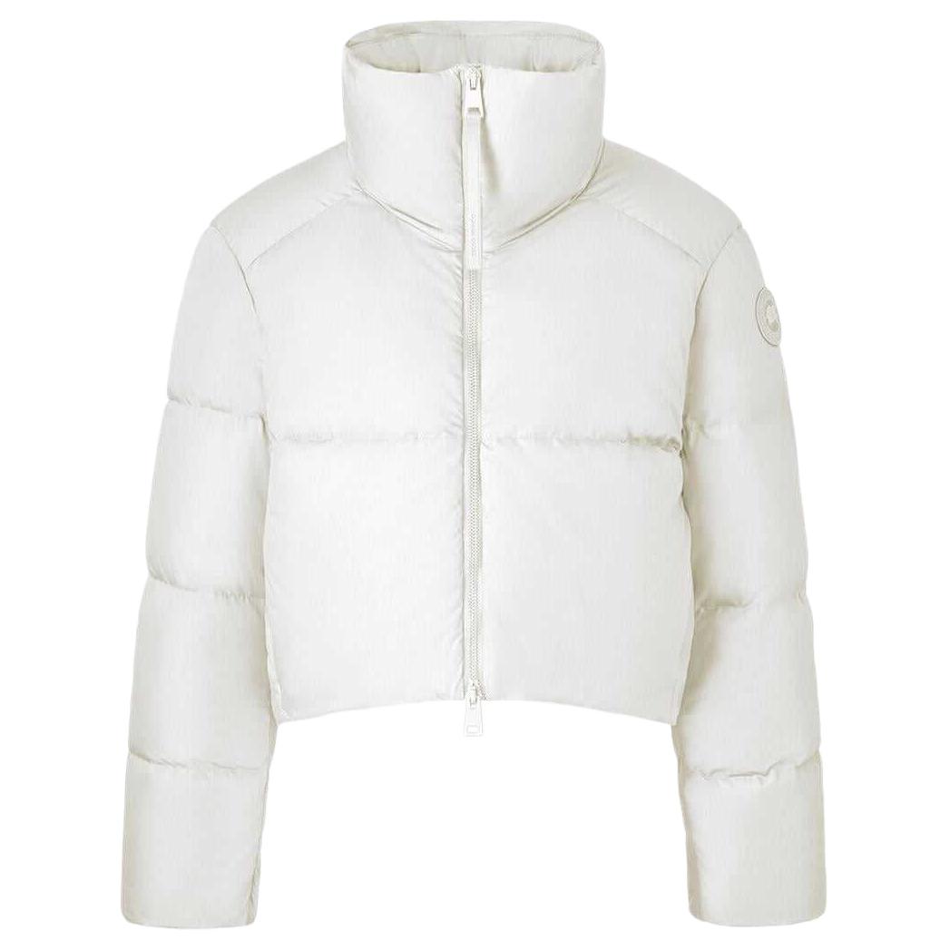 (Women) Canada Goose Garnet White Label  Lightweight White Puffer Jacket. 4822W-433