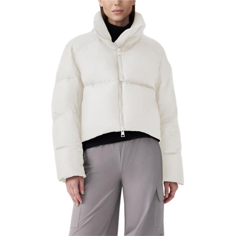 (Women) Canada Goose Garnet White Label  Lightweight White Puffer Jacket. 4822W-433 圖 2