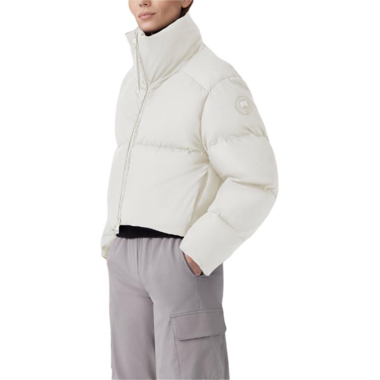 (Women) Canada Goose Garnet White Label  Lightweight White Puffer Jacket. 4822W-433 圖 3