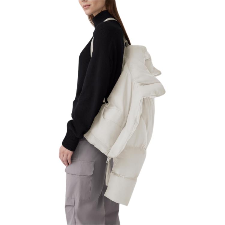 (Women) Canada Goose Garnet White Label  Lightweight White Puffer Jacket. 4822W-433 圖 5