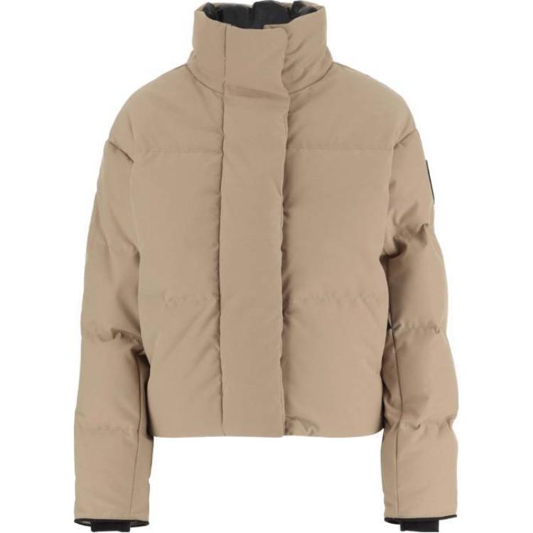 (Women) Canada Goose Grandview  Sand Stand Collar Zip-Up Jacket Desert Beige 2266WB-1483