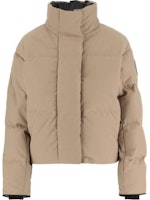(Women) Canada Goose Grandview Sand Stand Collar Zip-Up Jacket Desert Beige 2266WB-1483 (Women) Canada Goose Grandview Sand Stand Collar Zip-Up Jacket Desert Beige 2266WB-1483
