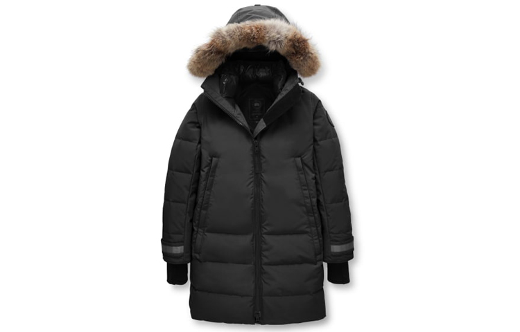 (Women) Canada Goose Heritage Kenton Black Label Parka with Fur-lined Hood 3816LB-61