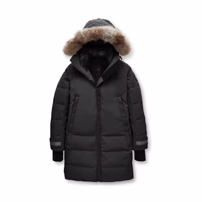 (Women) Canada Goose Heritage Kenton Black Label Parka with Fur-lined Hood 3816LB-61