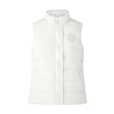 (Women) Canada Goose Humanature Freestyle Quilted Waterproof Vest Women’s White. 2836W1-68