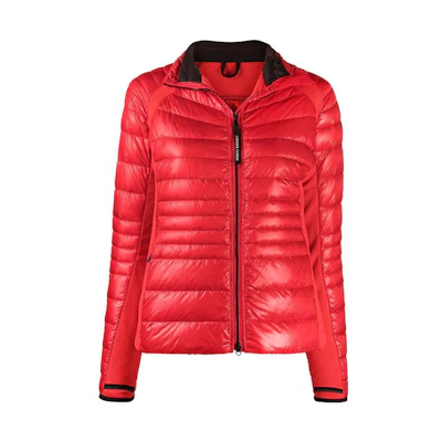 (Women) Canada Goose HyBridge Red Windproof Waterproof Down Jacket. 2714L-RED