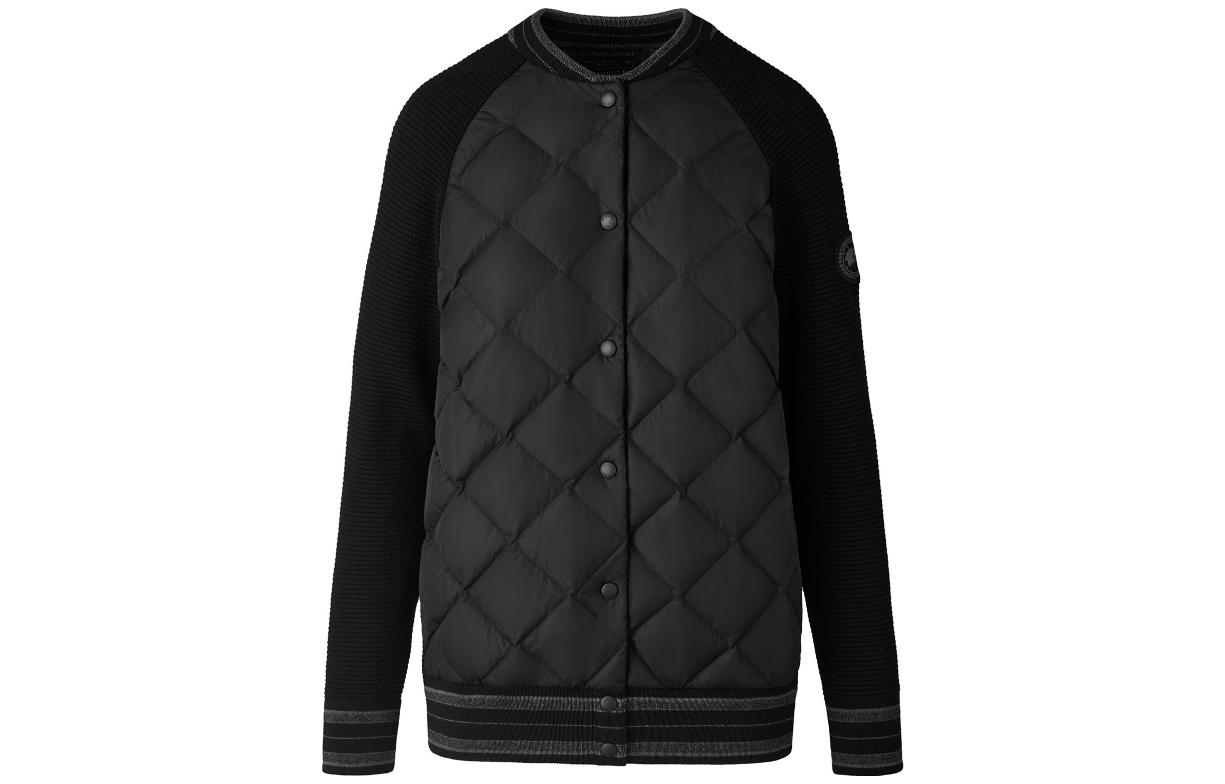 (Women) Canada Goose HyBridge Black Label Windproof Waterproof Quilted Bomber Jacket Women 7032LB1-1314