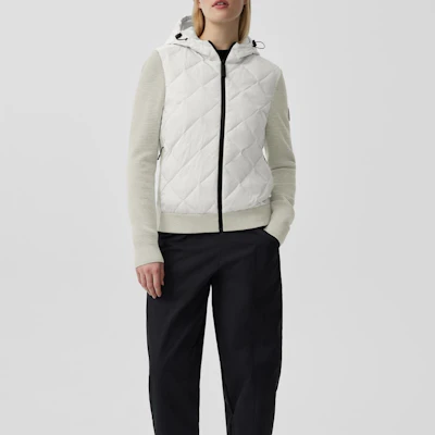 (W) 加拿大鵝 HyBridge 連帽夾克 淡灰色 長袖混合外套 6800L-961 Details for (W) 加拿大鵝 HyBridge 連帽夾克 淡灰色 長袖混合外套 6800L-961