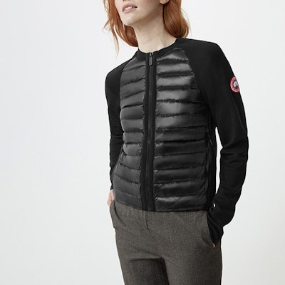 (W) Canada Goose HyBridge Knit Chaqueta Ligera de Plumas Mujer Color Negro 7033L-61 Lookbook (W) Canada Goose HyBridge Knit Chaqueta Ligera de Plumas Mujer Color Negro 7033L-61