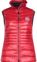 (Women) Canada Goose HyBridge Lite Tech Down Vest Red 2700L-11 (Women) Canada Goose HyBridge Lite Tech Down Vest Red 2700L-11