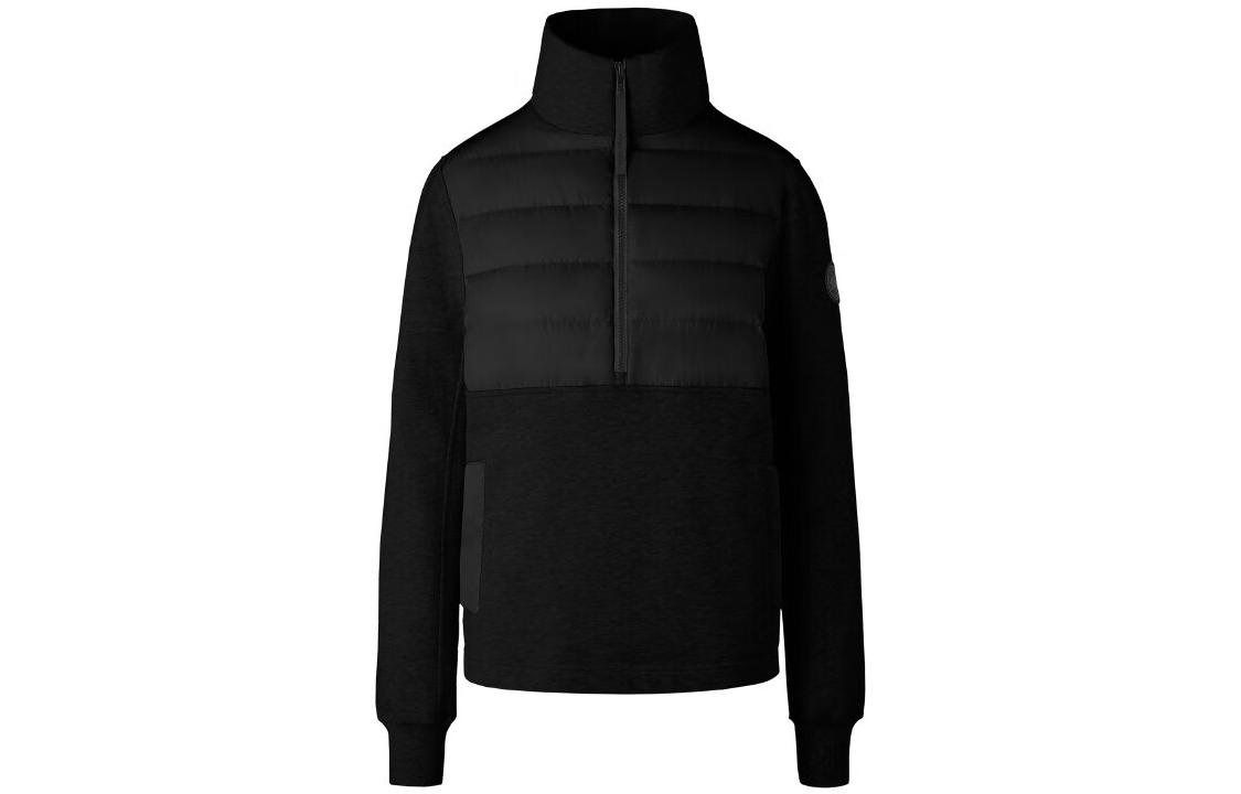 (Women) Canada Goose HyBridge Muskoka Black Label Pullover Sweatshirt Women - Black. 6841WB-61