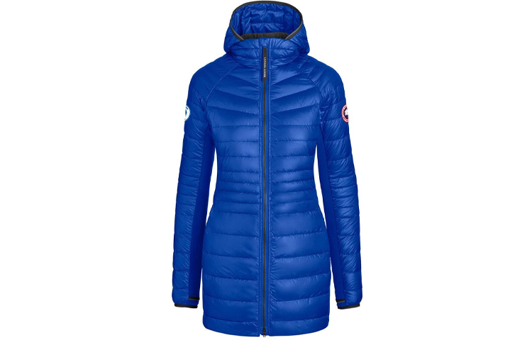 (Women) Canada Goose HyBridge PBI Quilted Down Jacket Blue - Windproof & Waterproof. 2716LPB-64