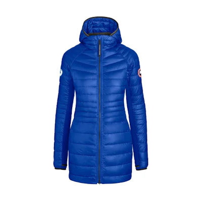 (Women) Canada Goose HyBridge PBI Quilted Down Jacket Blue - Windproof & Waterproof. 2716LPB-64