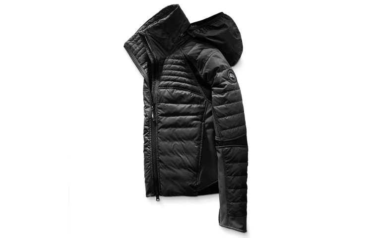 (Women) Canada Goose HyBridge Perren Black Label Hooded Down Jacket Black Winter 2727LB-61