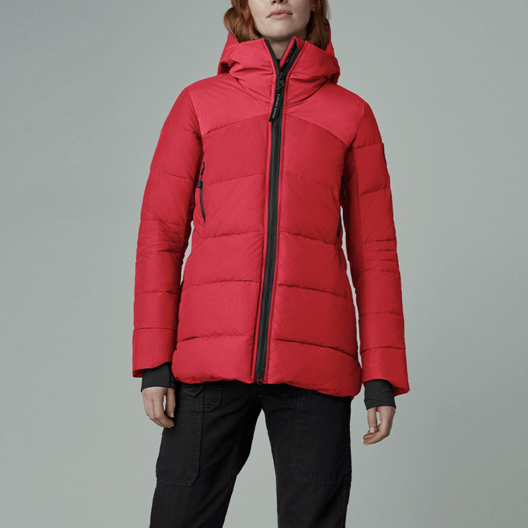 (Women) Canada Goose HyBridge Red Down Jacket - Warm, Breathable, Lightweight. 2742L-11 圖 3