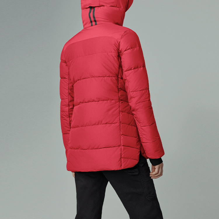 (Women) Canada Goose HyBridge Red Down Jacket - Warm, Breathable, Lightweight. 2742L-11 圖 4